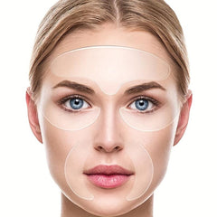 5 Pcs Reusable Silicone Face Lifting Patches Neck Line Sticker