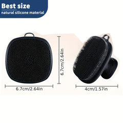 Silicone Face Scrubber For Men Facial Cleansing Brush