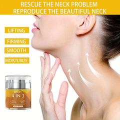 4-in-1 Neck Firming Cream for Skin Tightening & Hydration
