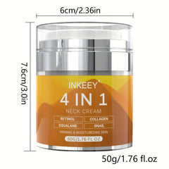 4-in-1 Neck Firming Cream for Skin Tightening & Hydration
