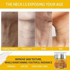 4-in-1 Neck Firming Cream for Skin Tightening & Hydration