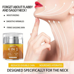 4-in-1 Neck Firming Cream for Skin Tightening & Hydration