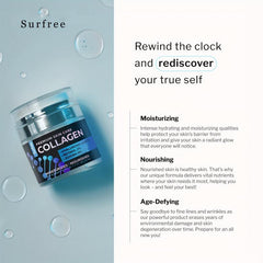 Collagen Face Moisturizer with Hyaluronic Acid - Anti Wrinkle Cream