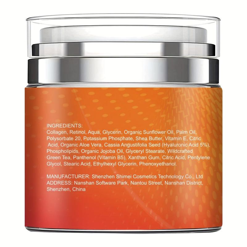 Hyaluronic Acid Cream, Night Moisturizing Cream, Collagen Firming Facial Cream