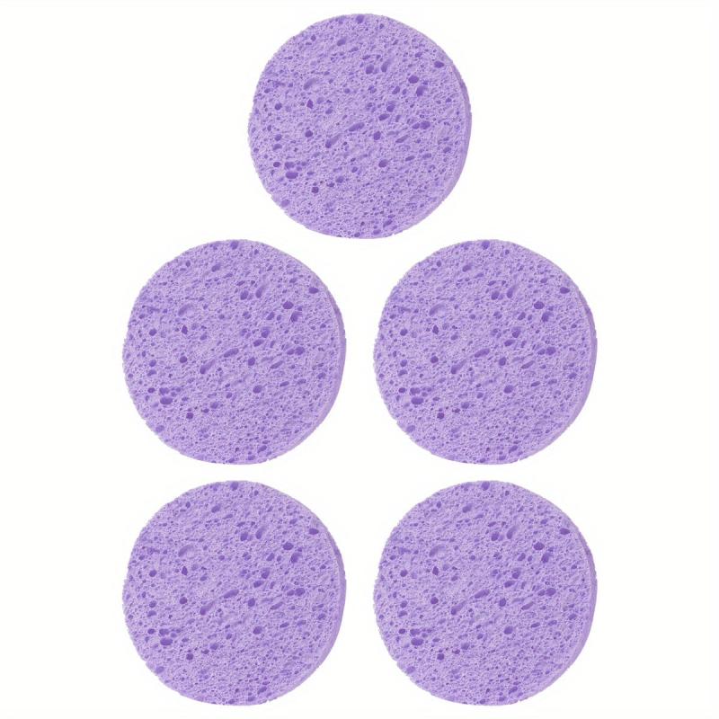 5pcs Reusable Facial Cleansing Puff Exfoliating Pad