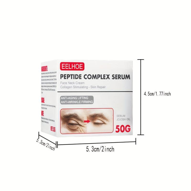50g Peptide Complex Serum for Face & Neck - Smooth Cream Fade Fine Lines