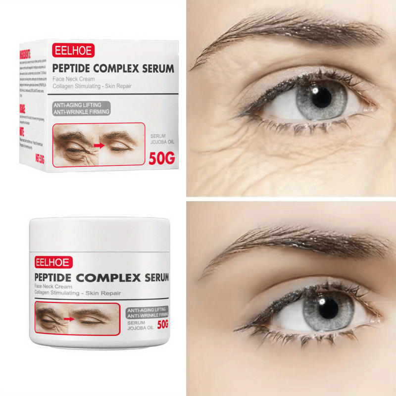 50g Peptide Complex Serum for Face & Neck - Smooth Cream Fade Fine Lines