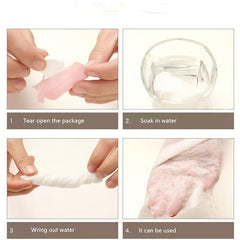 20 Pcs Disposable Compression Face Towel for Travel Camping Home