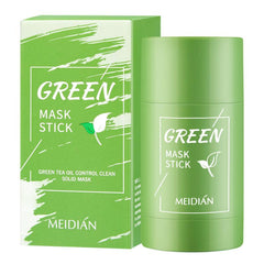 Green Tea Solid Facial Mask Moisturizing Mud Film Stick