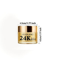 24K Foil Face Cream Snail Liquid Hydrates & Firms
