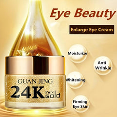 24K Foil Face Cream Snail Liquid Hydrates & Firms
