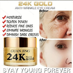 24K Foil Face Cream Snail Liquid Hydrates & Firms