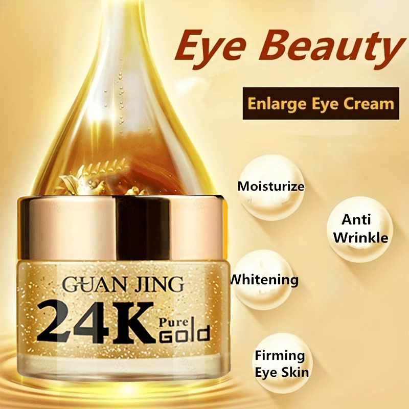 24K Foil Face Cream Snail Liquid Hydrates & Firms