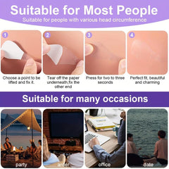Face Neck Lift Tapes Facelift Bands with Fixed Rope