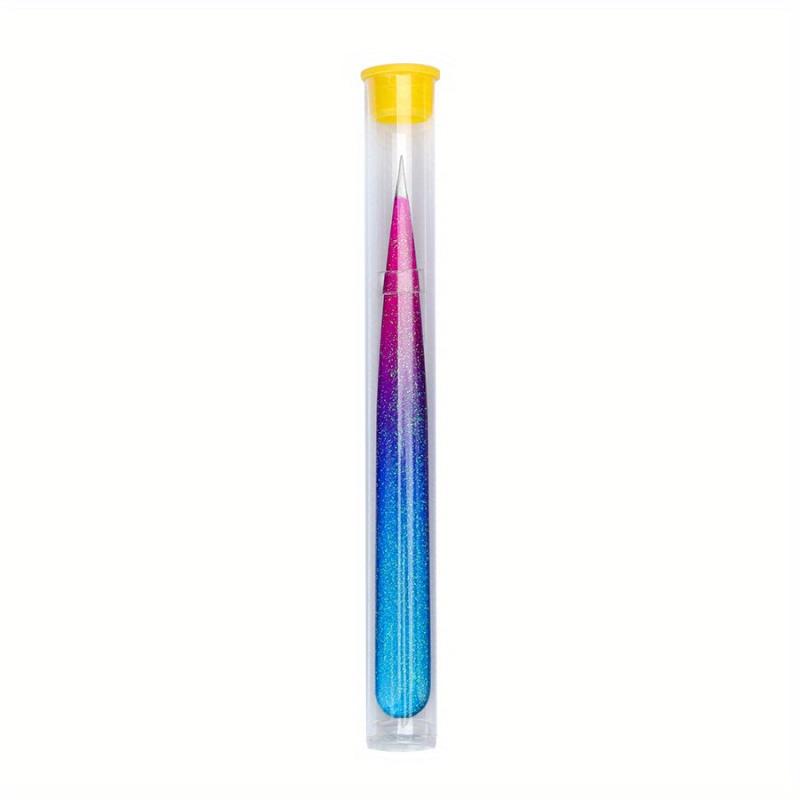Professional Stainless Steel Eyebrow Tweezers for Precision Hair Removal