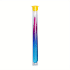Professional Stainless Steel Eyebrow Tweezers for Precision Hair Removal