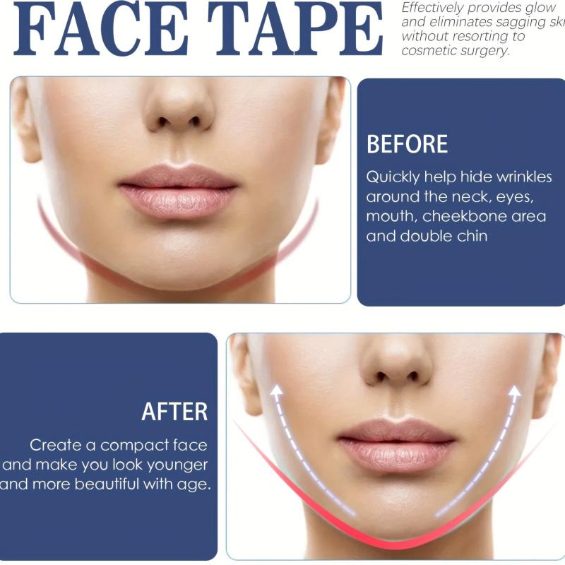 Face Lifting Tapes Lift Sticker V Shape Face Lift Tape Makeup Tools