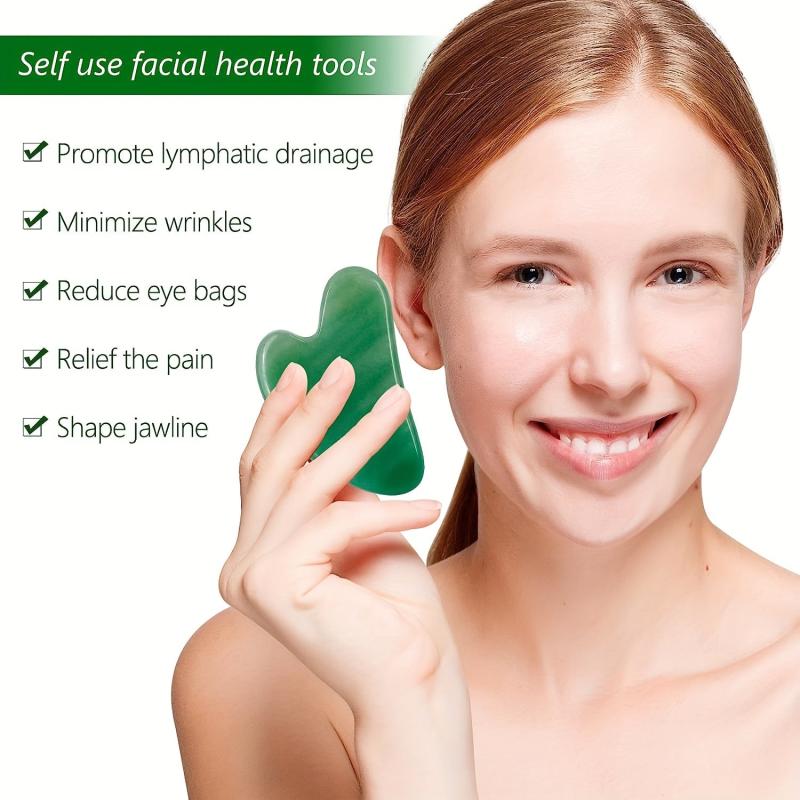 Gua Sha Tool for Face and Body Massage Self Care Facial Scraping Massage
