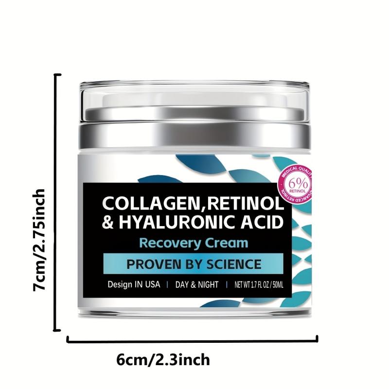 Collagen Cream for Face and Neck Hydrate Lift Repair Wrinkles 1.7oz