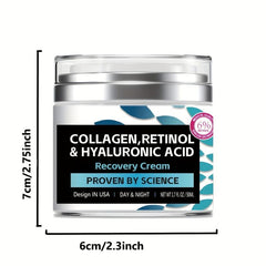 Collagen Cream for Face and Neck Hydrate Lift Repair Wrinkles 1.7oz