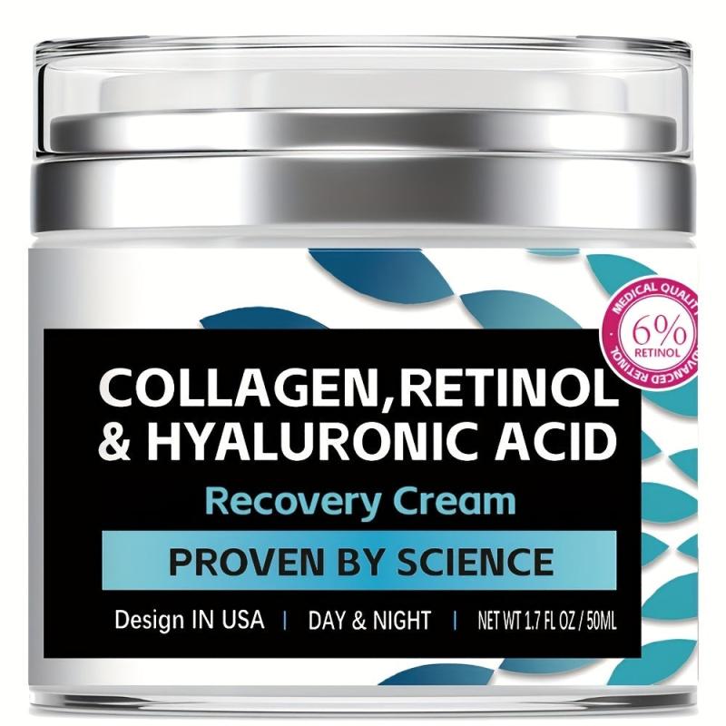 Collagen Cream for Face and Neck Hydrate Lift Repair Wrinkles 1.7oz