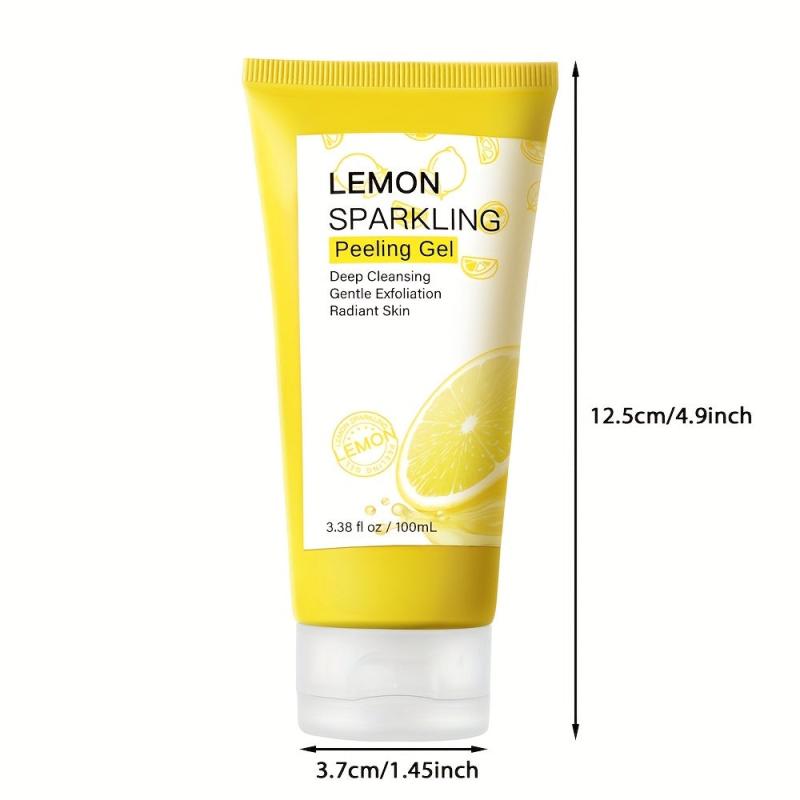Lemon Sparkling Peeling Gel Removes Dead Cells Sebum Clear Pore Care