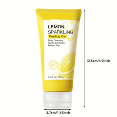 Lemon Sparkling Peeling Gel Removes Dead Cells Sebum Clear Pore Care