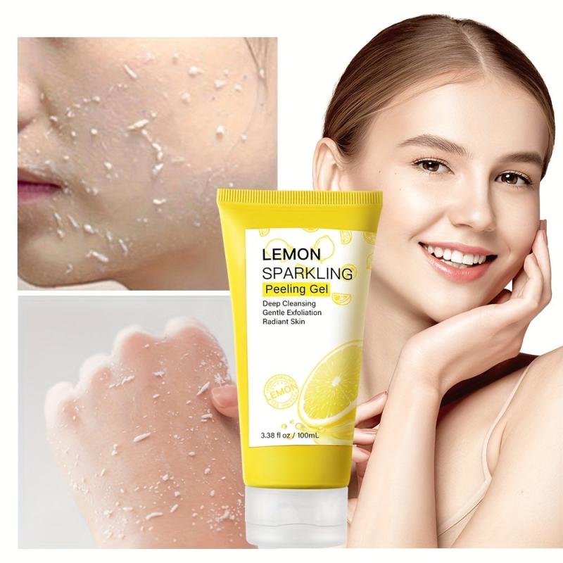 Lemon Sparkling Peeling Gel Removes Dead Cells Sebum Clear Pore Care