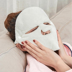 Coral Fleece Hot Compress Towel for Face