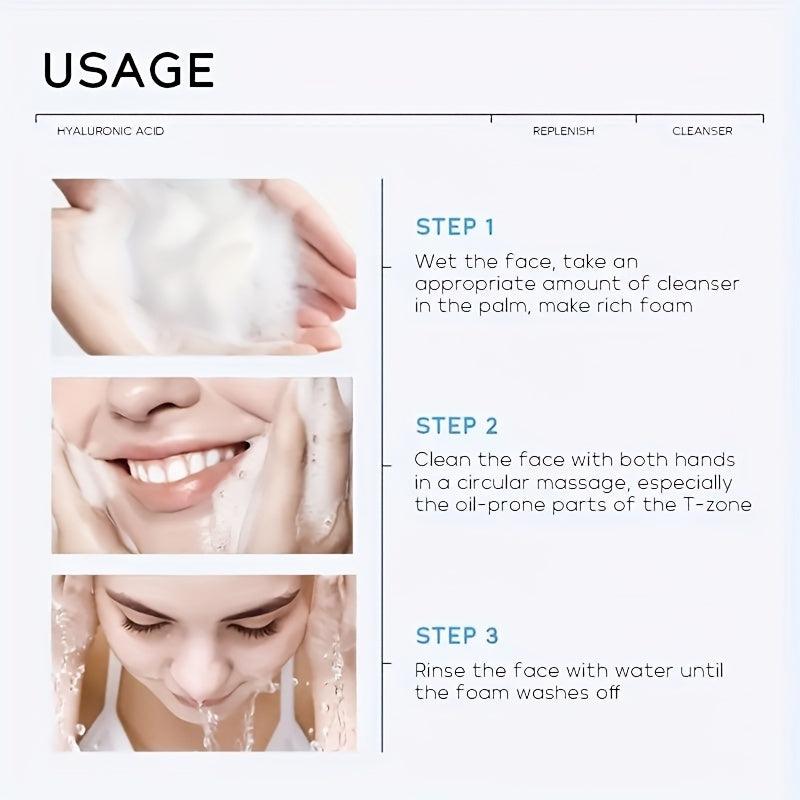 Hydrating Facial Cleanser with Hyaluronic Acid