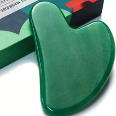 Jade Stone Gua Sha Facial Tool for Trigger Point Care and Massage