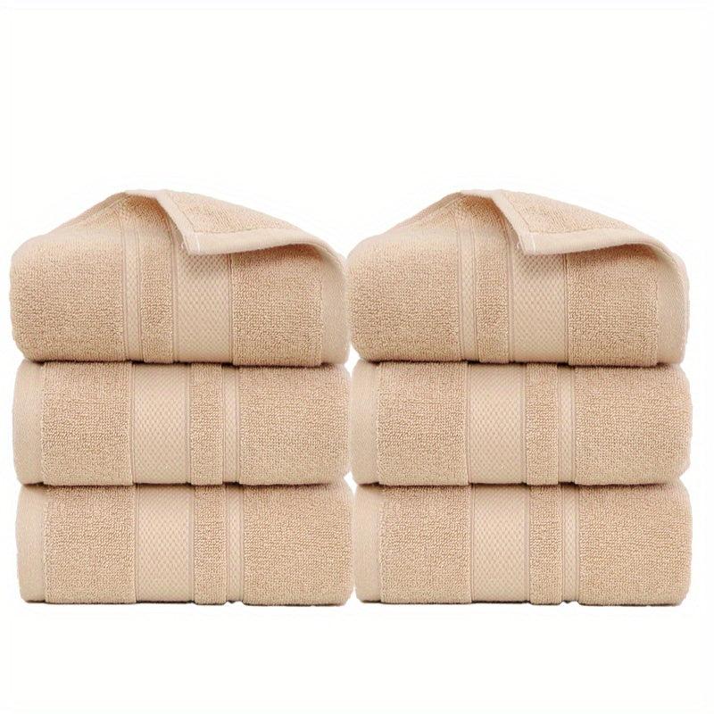 10pcs Thickened Bathroom Hand Towel Cotton Soft Absorbent Face Towel