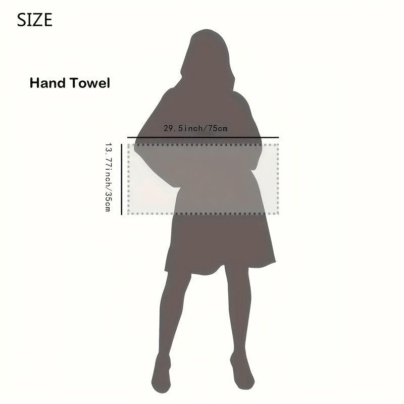 10pcs Thickened Bathroom Hand Towel Cotton Soft Absorbent Face Towel