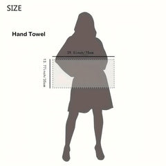 10pcs Thickened Bathroom Hand Towel Cotton Soft Absorbent Face Towel