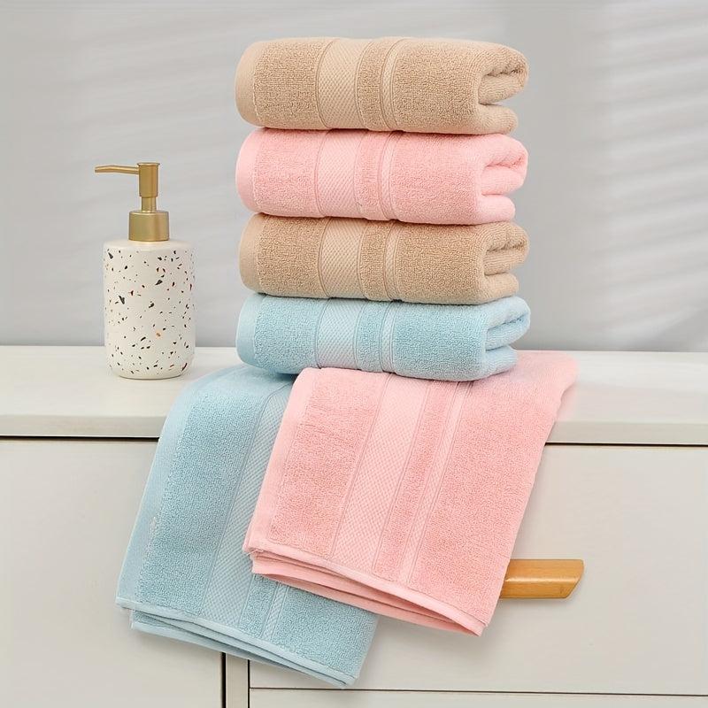 10pcs Thickened Bathroom Hand Towel Cotton Soft Absorbent Face Towel
