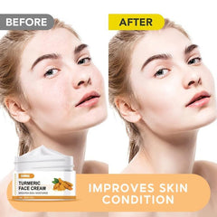 Ginger Face Moisturizing Cream for Aging Skin - Smooth Wrinkles - Men & Women