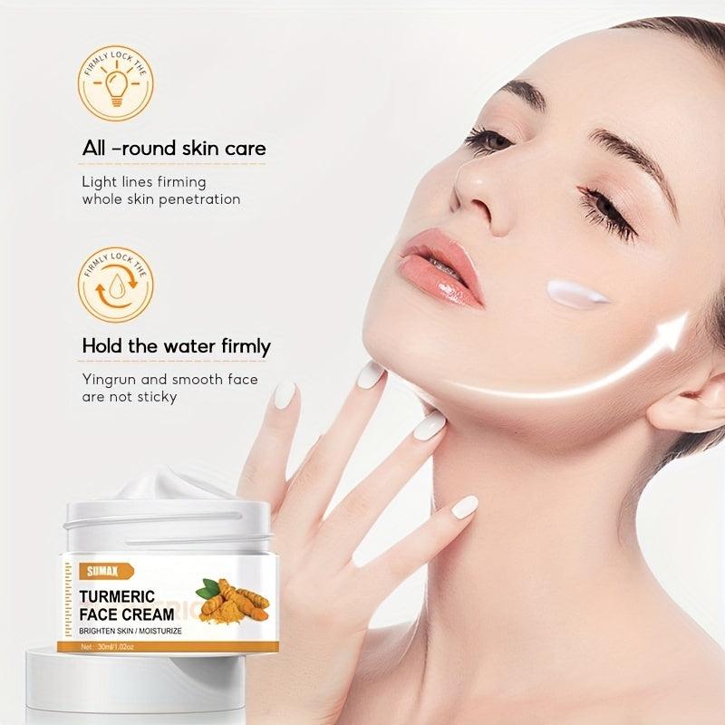 Ginger Face Moisturizing Cream for Aging Skin - Smooth Wrinkles - Men & Women