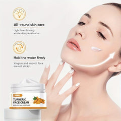Ginger Face Moisturizing Cream for Aging Skin - Smooth Wrinkles - Men & Women