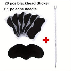 20 Pcs Blackhead Strips Charcoal Pore Remover Deep Nose Cleansing