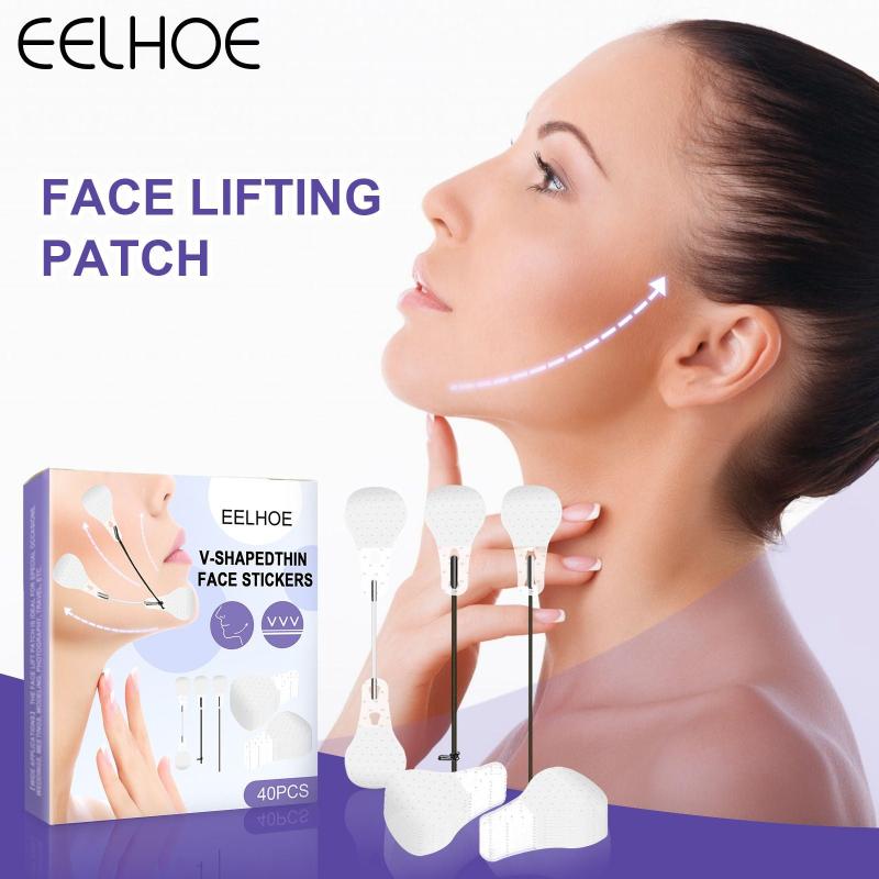 Invisible Face Lift Tape Adhesive Chin Lift Patches Skin Care Makeup Beauty