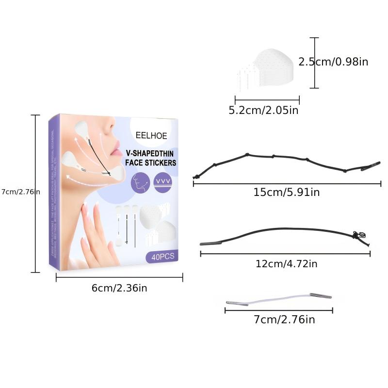 Invisible Face Lift Tape Adhesive Chin Lift Patches Skin Care Makeup Beauty
