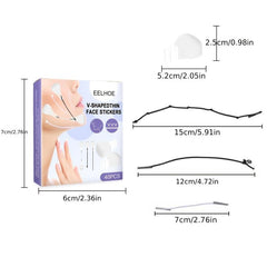 Invisible Face Lift Tape Adhesive Chin Lift Patches Skin Care Makeup Beauty