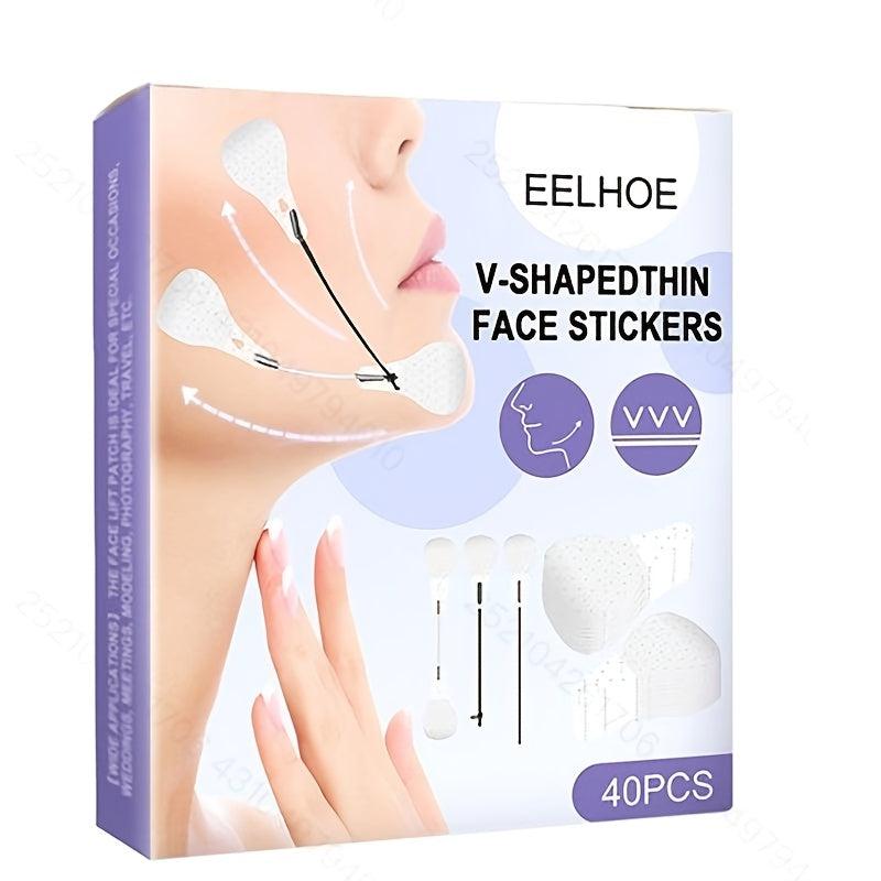 Invisible Face Lift Tape Adhesive Chin Lift Patches Skin Care Makeup Beauty