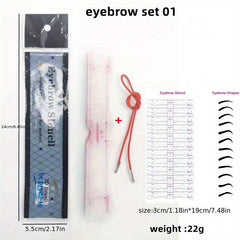 Eyebrow Stencils 12 Styles Eyebrow Shaper Kit Reusable Eyebrow Template