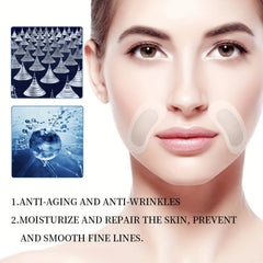 Microcrystal Nasolabial Folds Patch With Hyaluronic Acid Face Wrinkle Patches