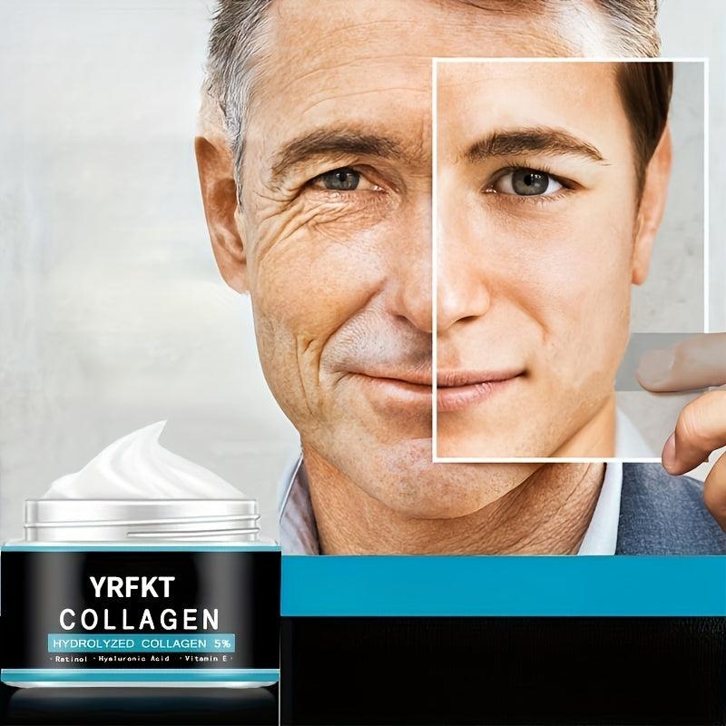 Men's Collagen Retinol Facial Moisturizer Night Cream Wrinkle Diminishing