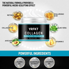 Men's Collagen Retinol Facial Moisturizer Night Cream Wrinkle Diminishing