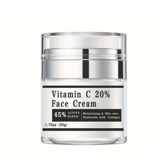 Vitamin C Face Cream with Hyaluronic Acid Collagen 1.76 Oz