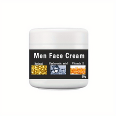 Men Face Cream Moisturizing Smoothes Wrinkles Younger Skin 50g