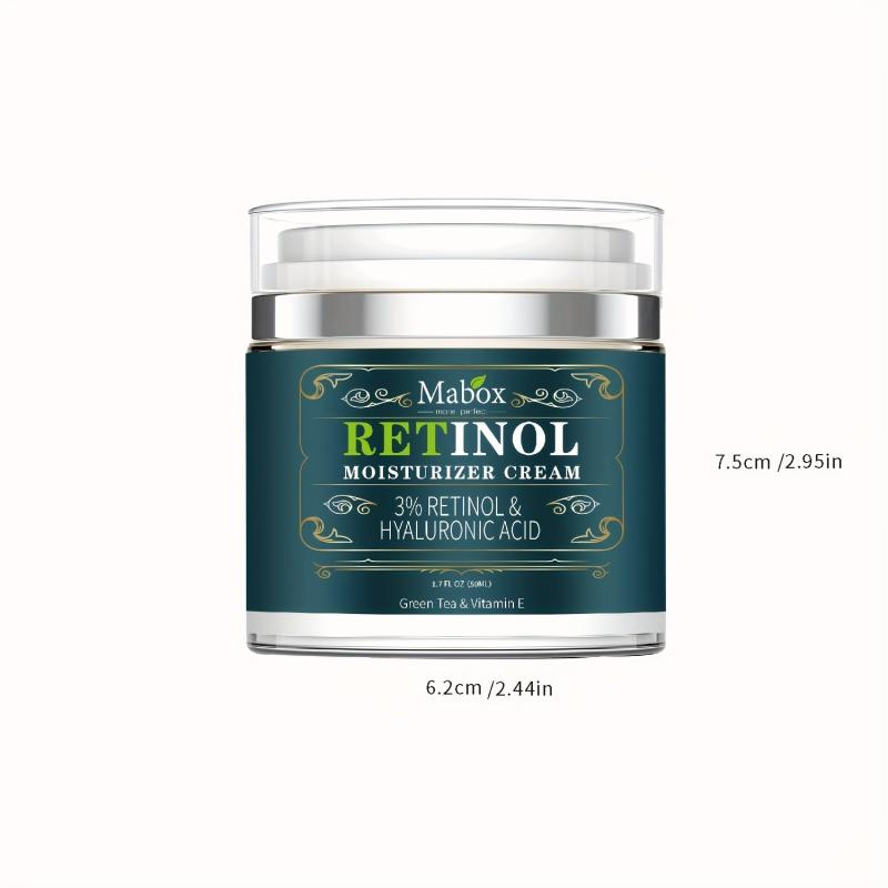 Retinol Hyaluronic Acid Face Cream with Coconut and Jojoba